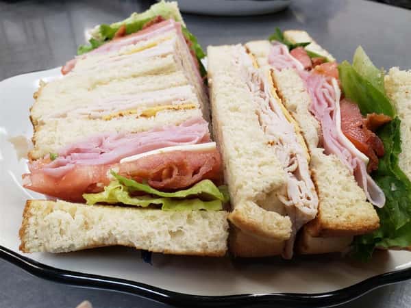 Something Different classic club sandwich